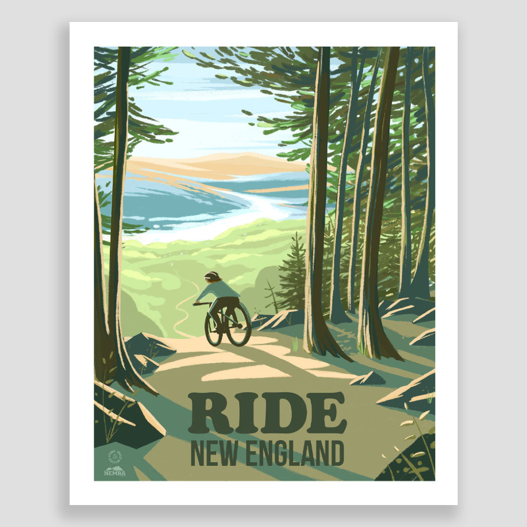 Singletrack x Kat Maus Print