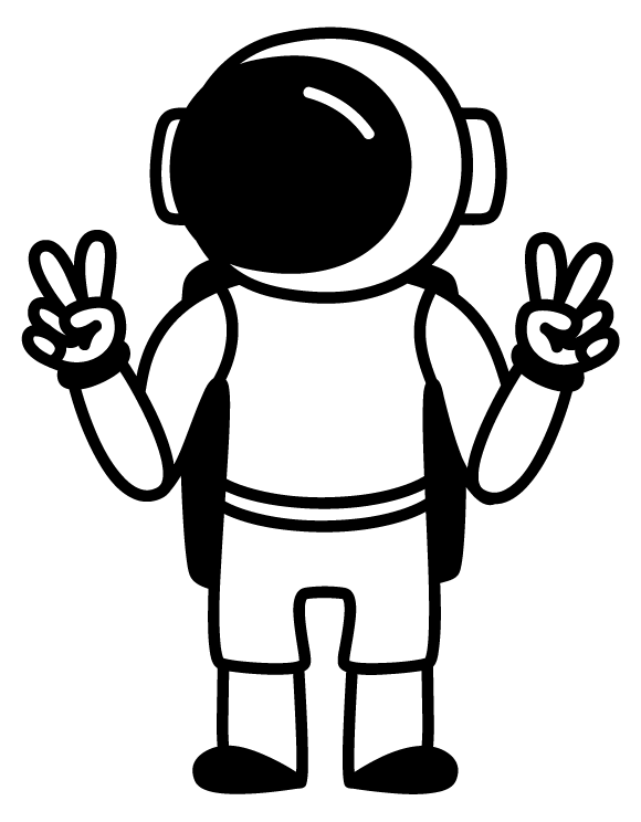 Astronaut icon representing family-owned business
